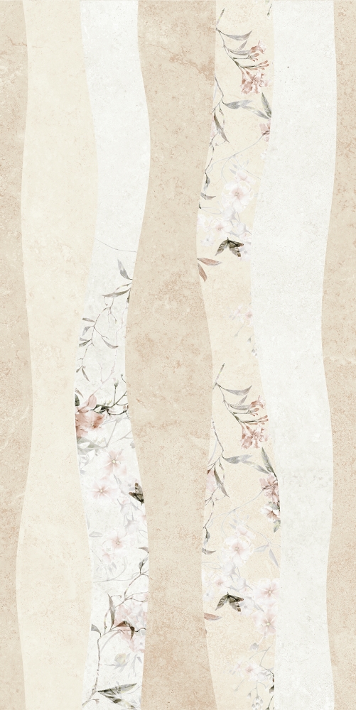 Floral Krem Motif