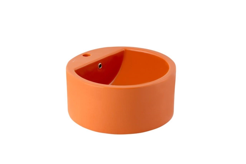 Aqua Tezgahüstü Yuvarlak Lavabo Turuncu 46cm