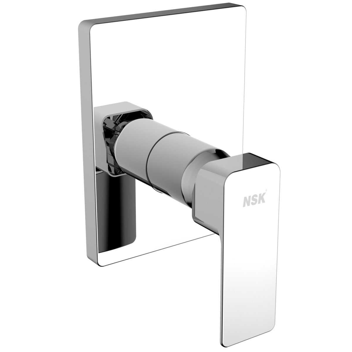 Ankastre Duş Bataryası - Prizmatik (Smartbox Sıva Üstü Grubu) Krom