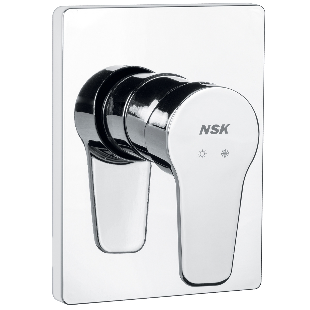 Ankastre Duş Bataryası - Prizmatik (Smartbox Sıva Üstü Grubu) Krom